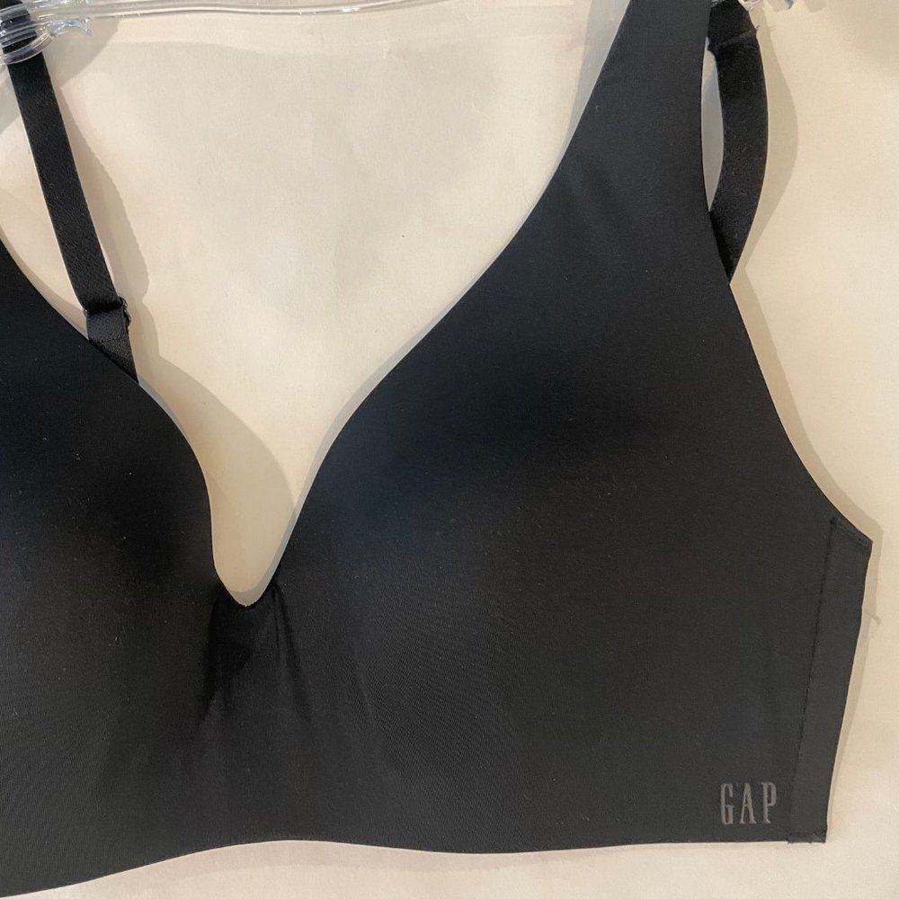 GapBody Everyday wirefree bra, black, 34c - Picture 7 of 12